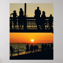 Promenaden-Glühen Posterdrucke