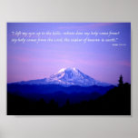 Psalm-121:1 - 2 plakatdruck