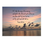 Psalm-139:9,10 Postkarten