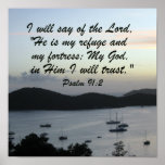 Psalm-91:2 Plakate