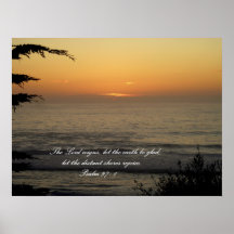 Psalm 97 plakatdruck