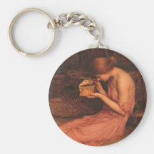 Psyche und goldener Kasten Schlüsselanhänger