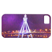 •·♥☼Psychedelic Stadt Nightscape iPhone 5 Case☼♥·•