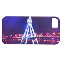 •·♥☼Psychedelic Stadt Nightscape iPhone 5 Case☼♥·•