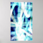 psychedelische abstrakte Kunst Poster
