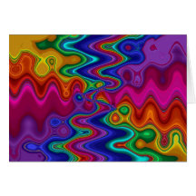 Psychedelische Karte