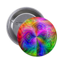 Psychedelische Vision Buttons