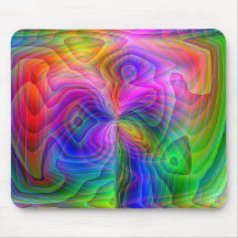 Psychedelische Vision Mousepad