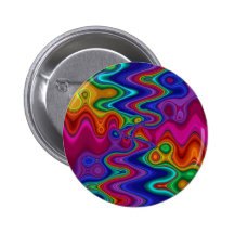 Psychedelischer Knopf Anstecknadelbutton
