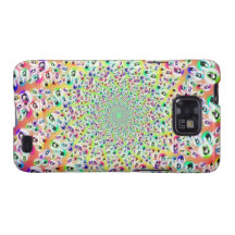 Psychedelischer Regenbogen mustert Mandala Galaxy S2 Hüllen
