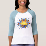 Psychedelischer Sun Tshirts