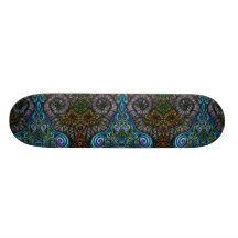 Psychedelischer Wirbels-MusterSkateboard Skateboard Bretter