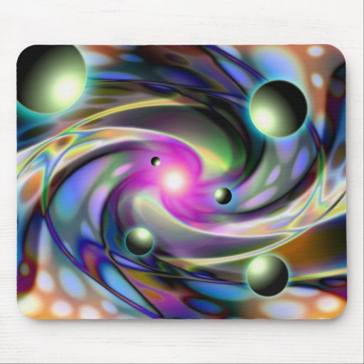Psychedelisches Maße mousepad