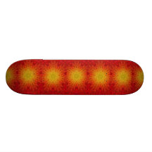 Psychedelisches Sun-Kaleidoskop Personalisierte Skateboards