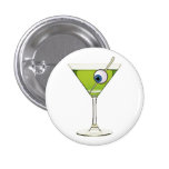 Psychobilly Martini Button