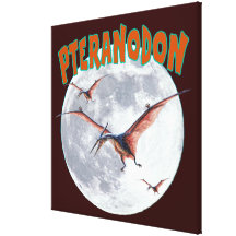 Pteranodon Dinosaurier eingewickelte Leinwand 30x3 Leinwand Druck