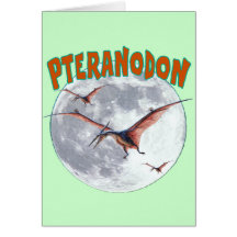 Pteranodon Dinosaurier Grußkarte