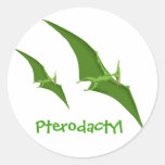 Pterodactyldinosaurieraufkleber