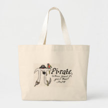 PU-Rate Piraten-PU-Tageshemden und -geschenke Tasche