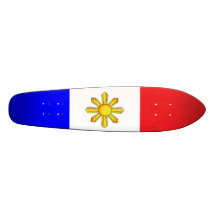 PU Sun kein Stern-alte SchulSkateboard Personalisierte Skateboards