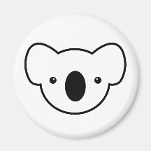 Pudding der Koala Magnete
