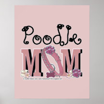 Pudel MAMMA Poster
