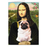 Pug 3 (Kitz) - Mona Lisa Karte