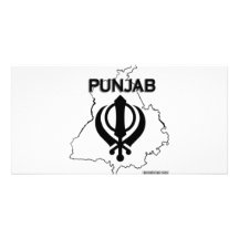 Punjab-Reihe Fotokartenvorlage