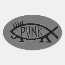PUNK AUFKLEBER