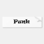Punk Auto Aufkleber