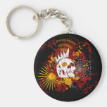 Punk'd Schädel Keychain Schlüsselbänder
