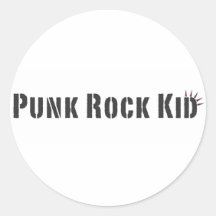 Punkrock-Kind Stickers
