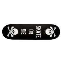 PunkSkate oder sterben Bedruckte Skateboarddecks