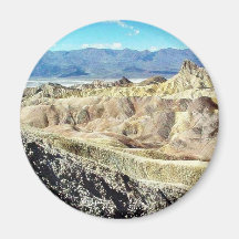 Punkt-Sand-Wüste 3 Death Valley Zabriskie Kühlschrankmagnete