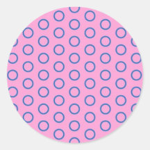 pünktchen lila pink rosa punkte polka dots tupfen runder aufkleber