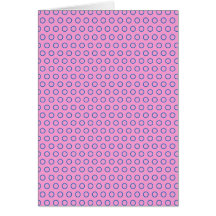 pünktchen lila pink rosa punkte polka dots tupfen grußkarte