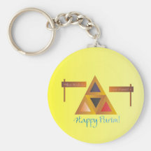 Purim Hamantaschen Schlüsselkette Schlüsselbänder