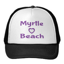 Purple Myrtle Beach South Carolina Baseball Hat