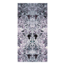 Purple World Photo Card Template