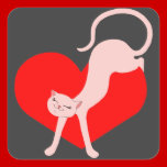 Purrfect Sitz aufkleber