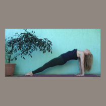 Purvottanasana poster
