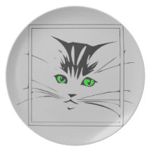 Pussy-Katzen-Platte Teller