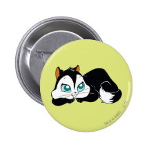 Pussyfootniedlicher Kitty Anstecknadelbuttons