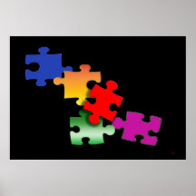 Puzzle Posterdruck