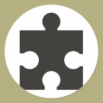 Puzzle aufkleber