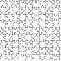 Puzzlespiel bessert Schablone aus (addieren Sie Hi Photoskulptur