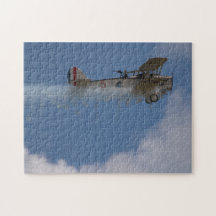 Puzzlespiel des Doppeldecker-SE-5