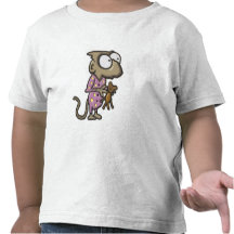 Pyjama-Affe-T-Shirt