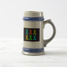 Pythagoras-Collage Tee Tasse