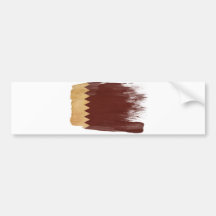 Qatar-Flagge Autosticker